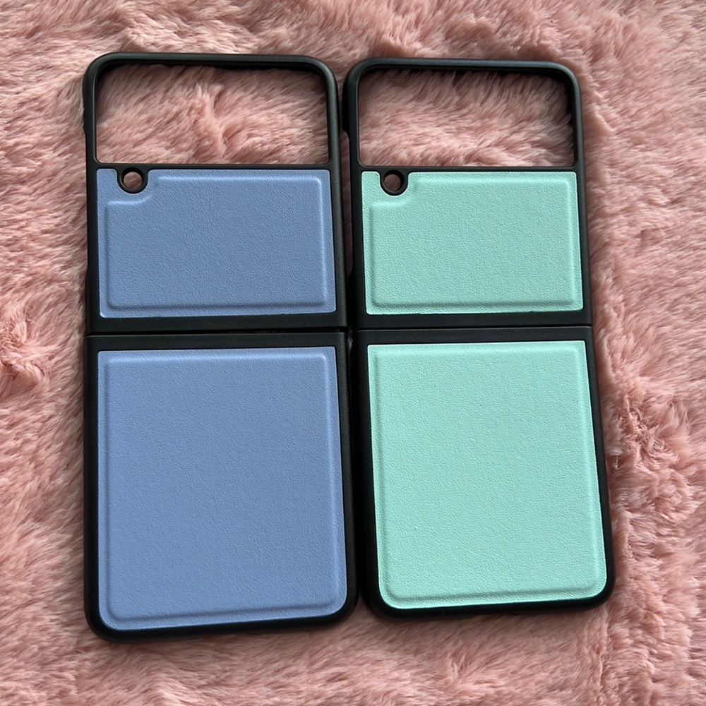 For Samsung Galaxy z flip4 5G genuine leather phone case